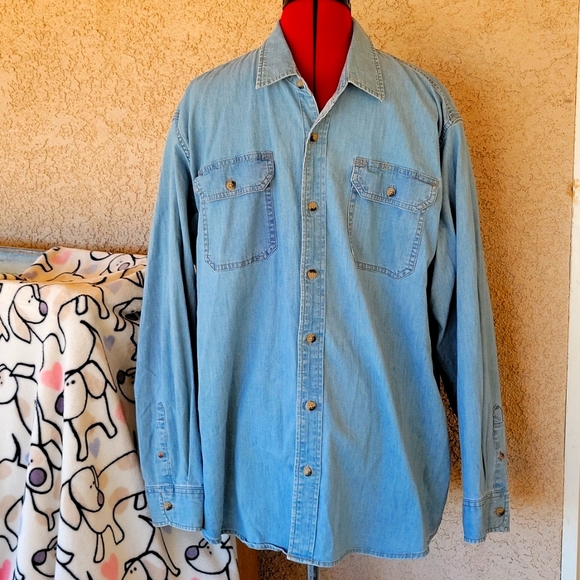 Wrangler Other - Wrangler Soft Button Down Shirt sz XL